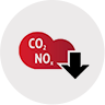 Reduced emissions