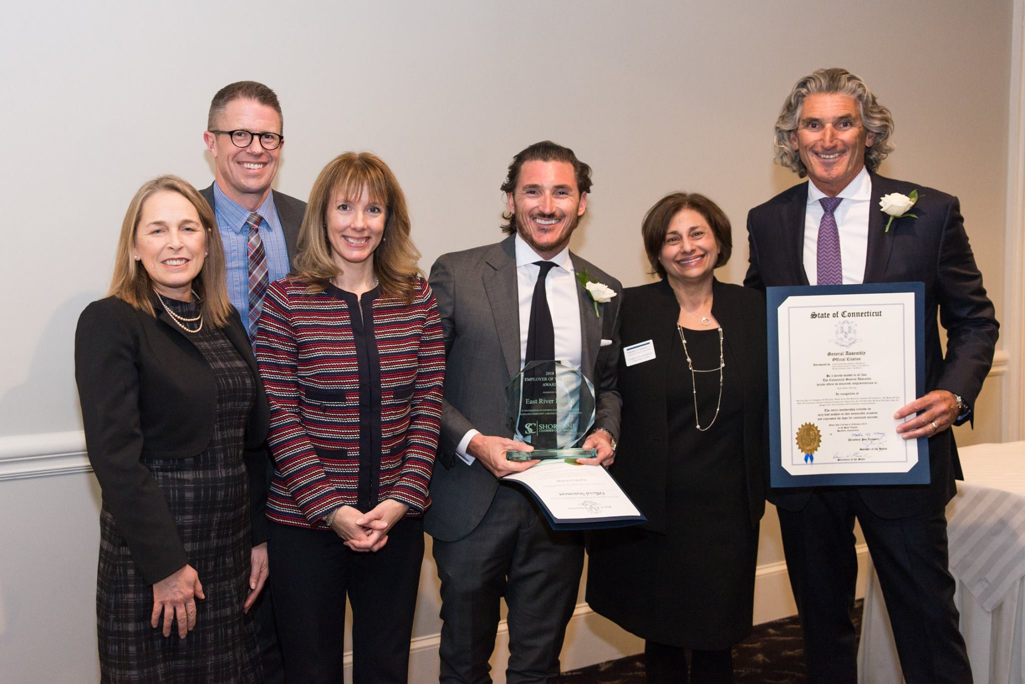 Employer of the Year Award Recipients Don Herzog and Jesse Herzog